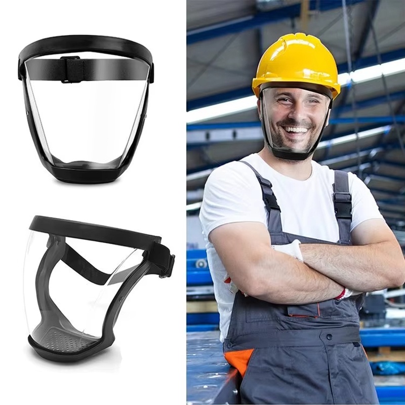Anti Pollution Mask - Şeffaf Tam Yüz Koruması Yeniden Kullanılabilir
