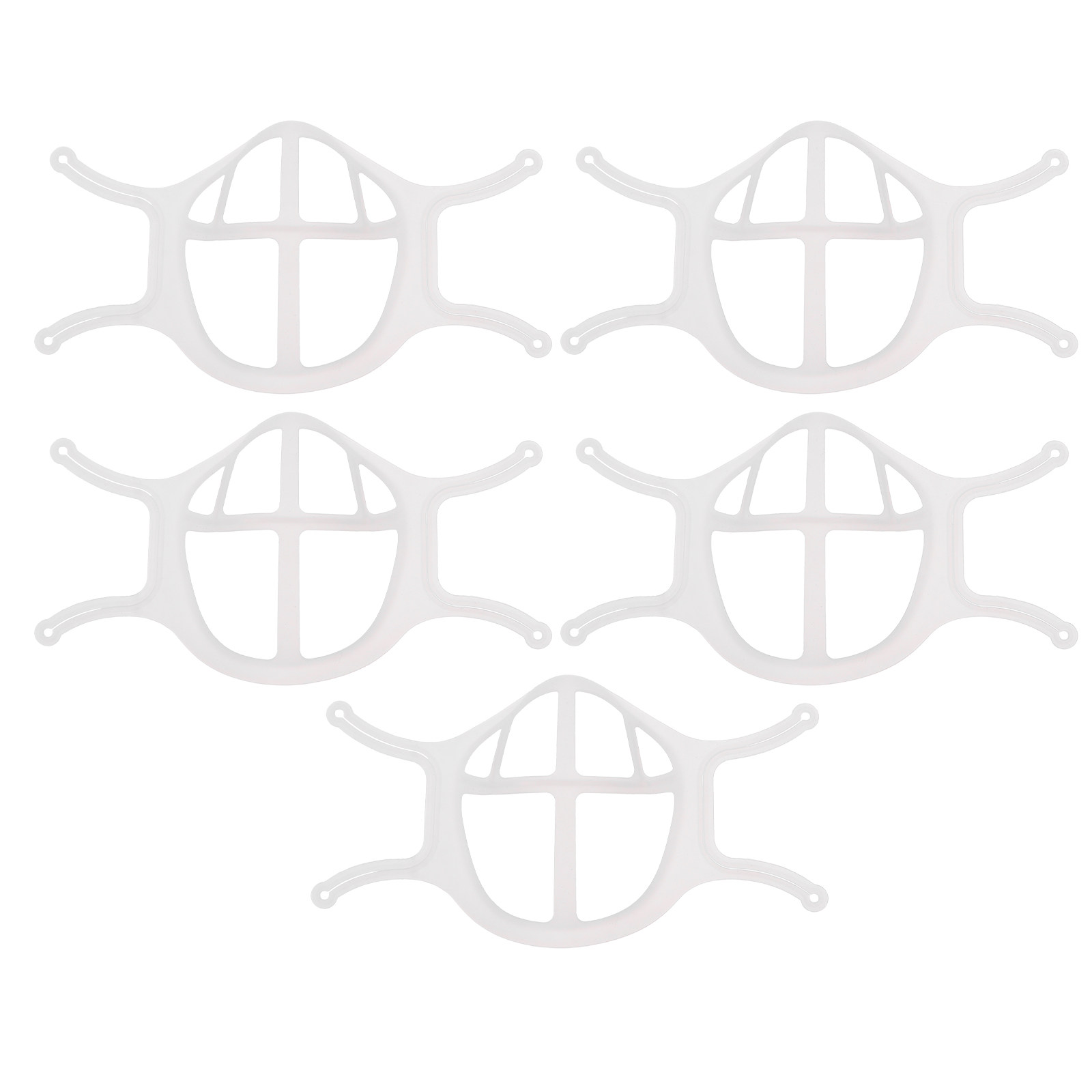 Silicone Mask Bracket - 5 Adet Maske Braketi Silikon 3D