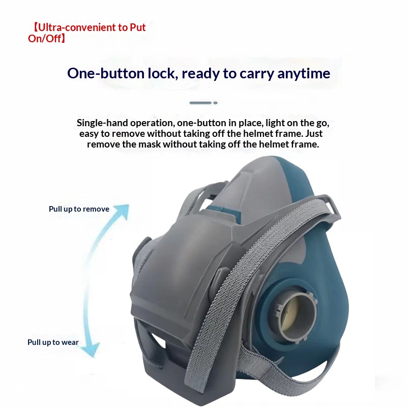 Silikon 6502QL Hızlı Tokalı Ga - Dust Mask Construction incelemesi ve fiyatı