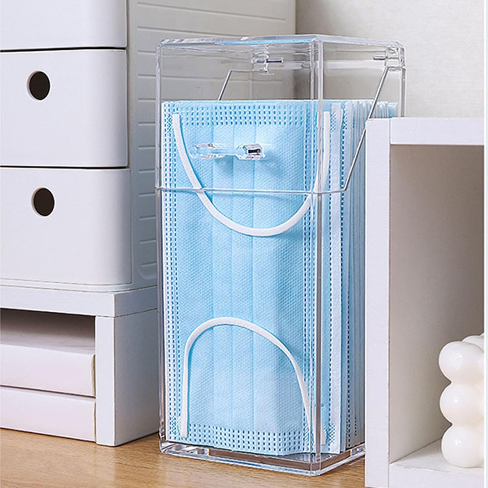 Kapaklı Yüz Maskesi Dağıtıcısı - Face Mask Storage Box incelemesi ve fiyatı